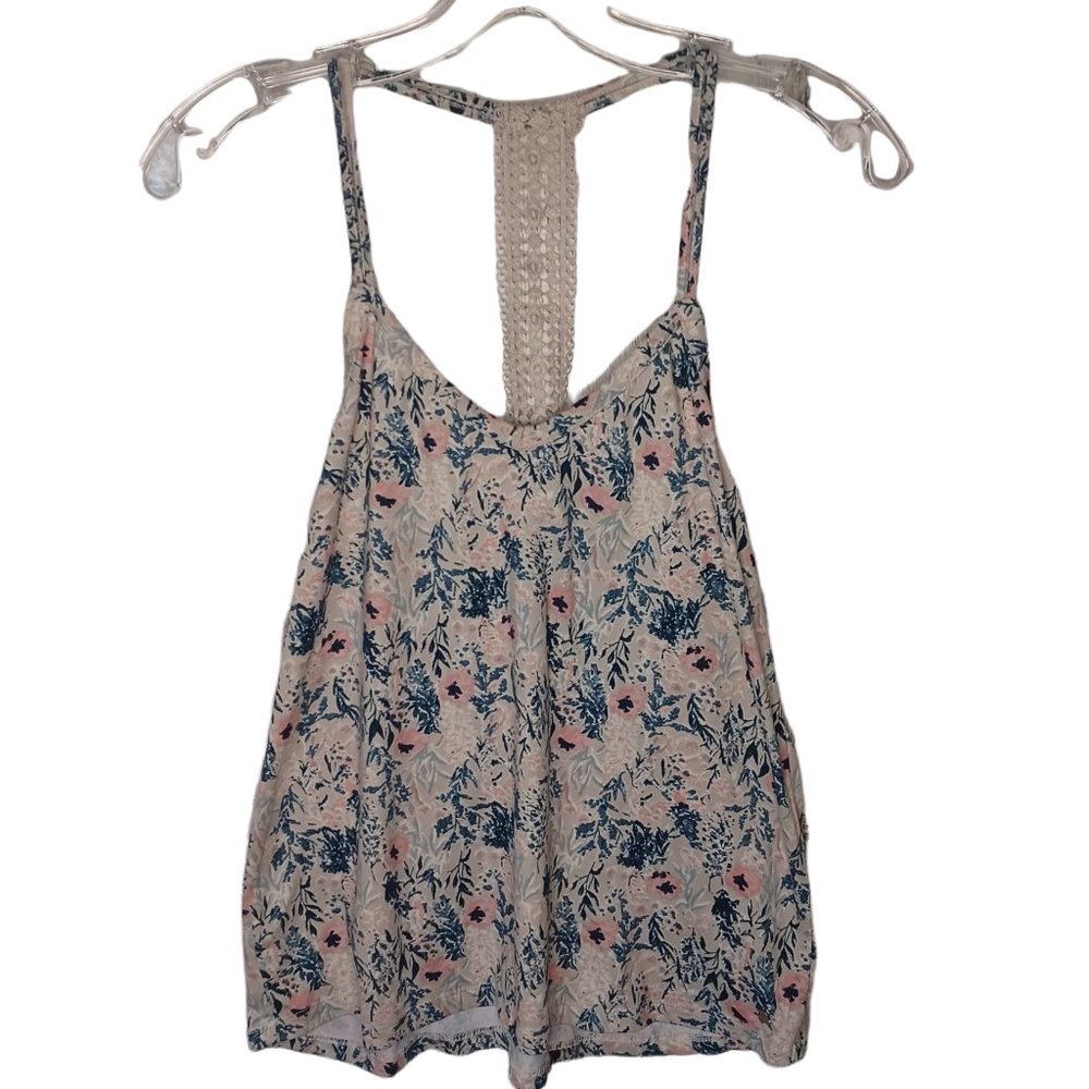 Lucky Brand Floral Top Size Small